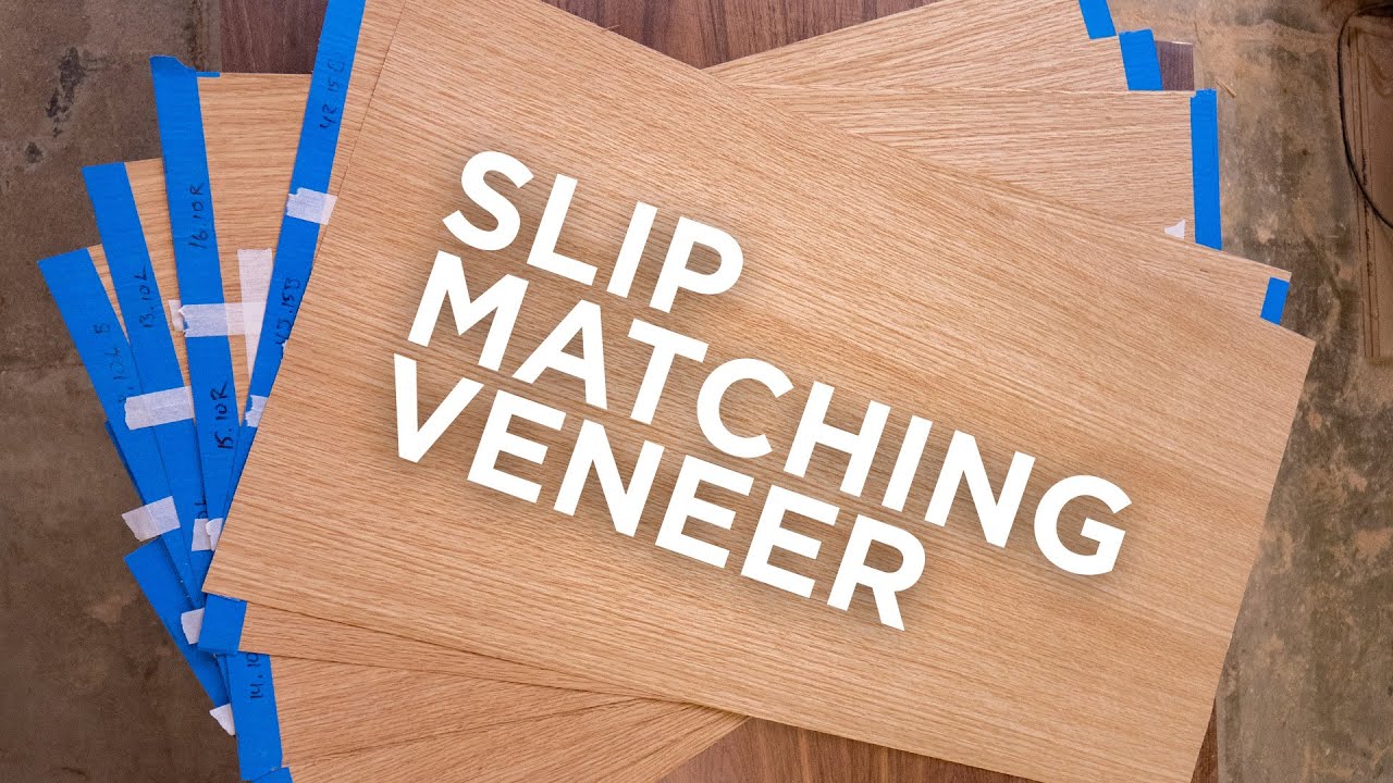 Slip matching RIFT white oak veneer