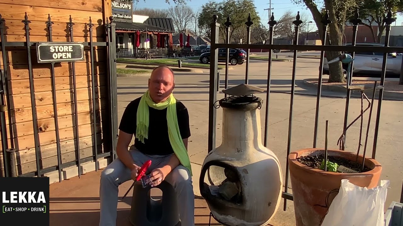 Lekka Happy Hour Live: Shorts - Chiminea's & Pinon Wood
