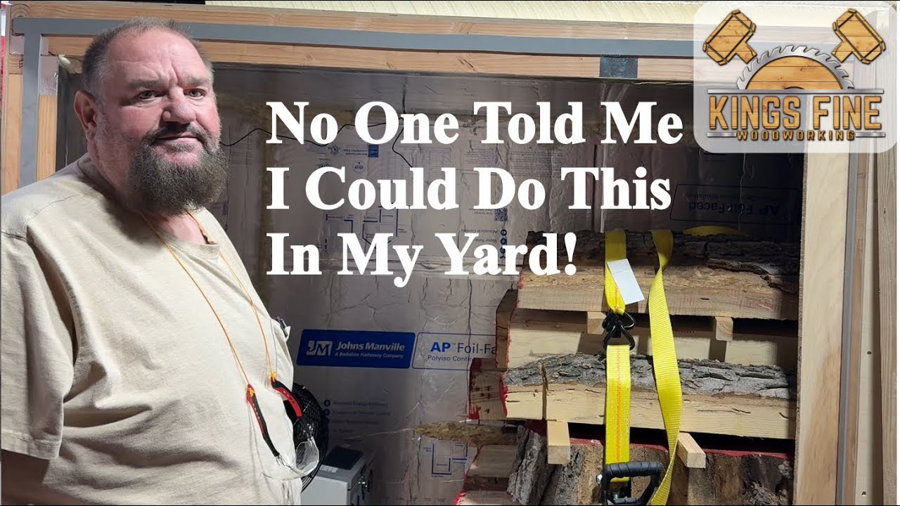 Is This The World's Cheapest Wood Kiln? DIY commercial quality Wood Drying Kiln for 1/10th the price