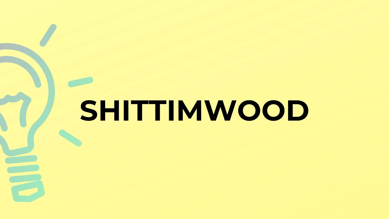 What is the meaning of the word SHITTIMWOOD?