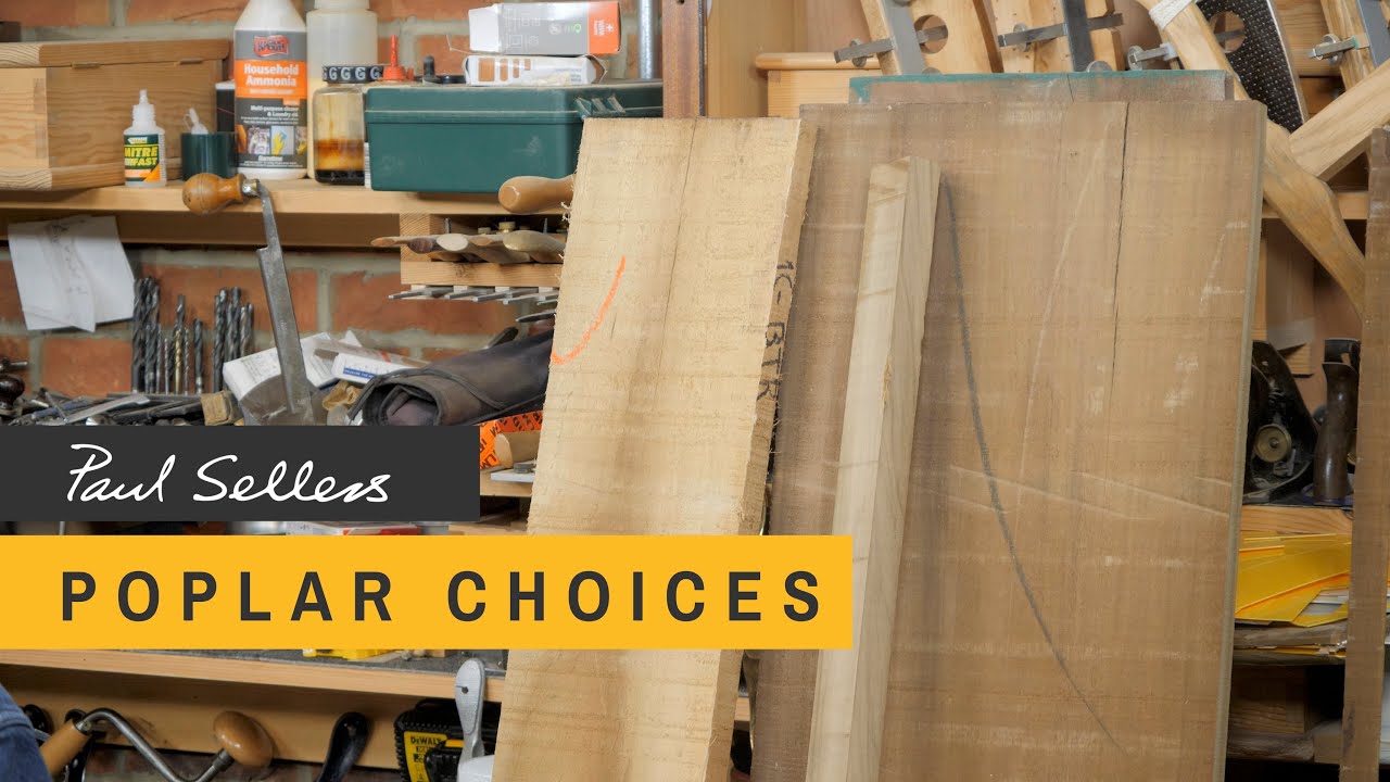Poplar Choices | Paul Sellers