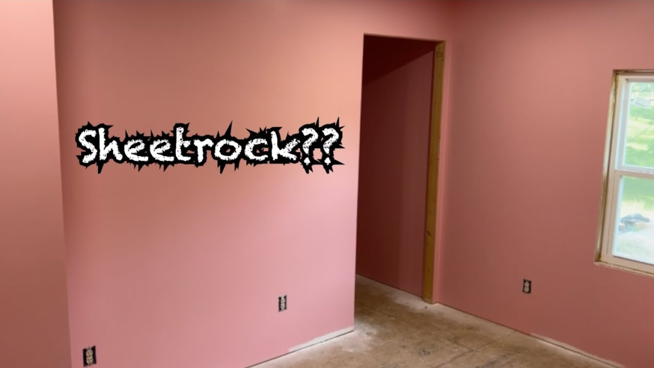 Luan panels or Sheetrock?