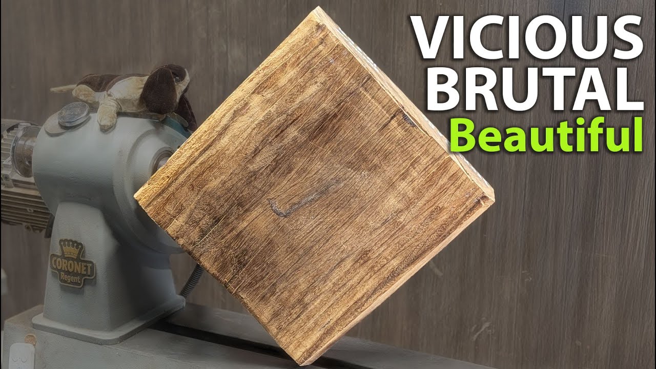 The HARDEST Wood I’ve Ever Turned – Greenheart Fights Back!