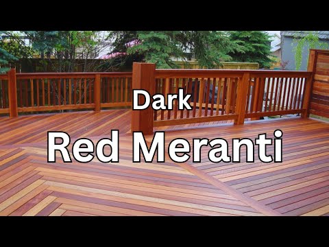 Discovering Dark Red Meranti #wood #woodworking #woodwork