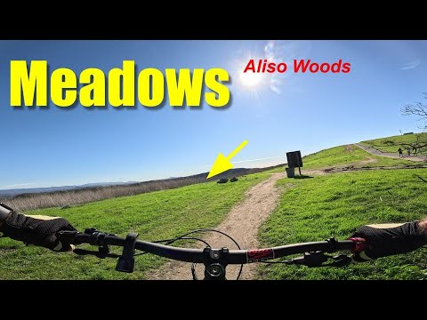 Aliso's ONLY INTERMEDIATE mountain bike trail Meadows 2025
