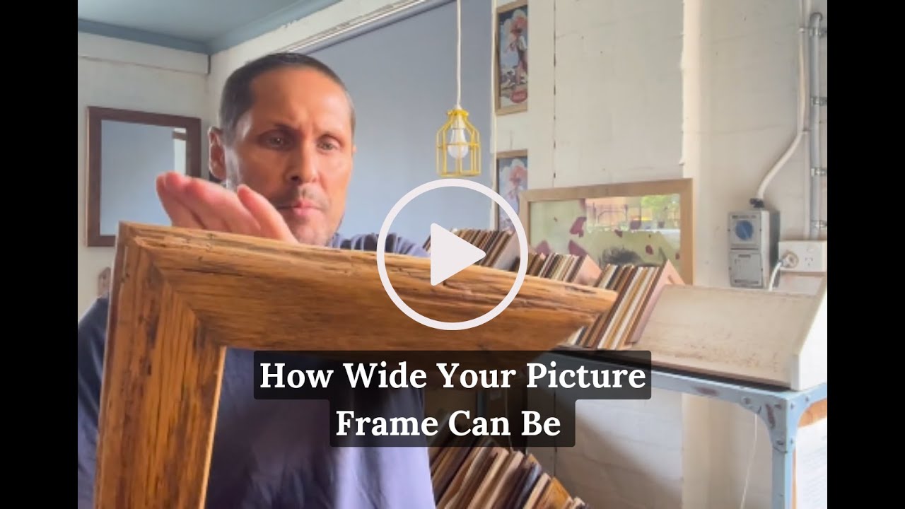 Choosing the Best Photo Frame Size For Your Artwork - How Wide Your Picture Frame Can Be