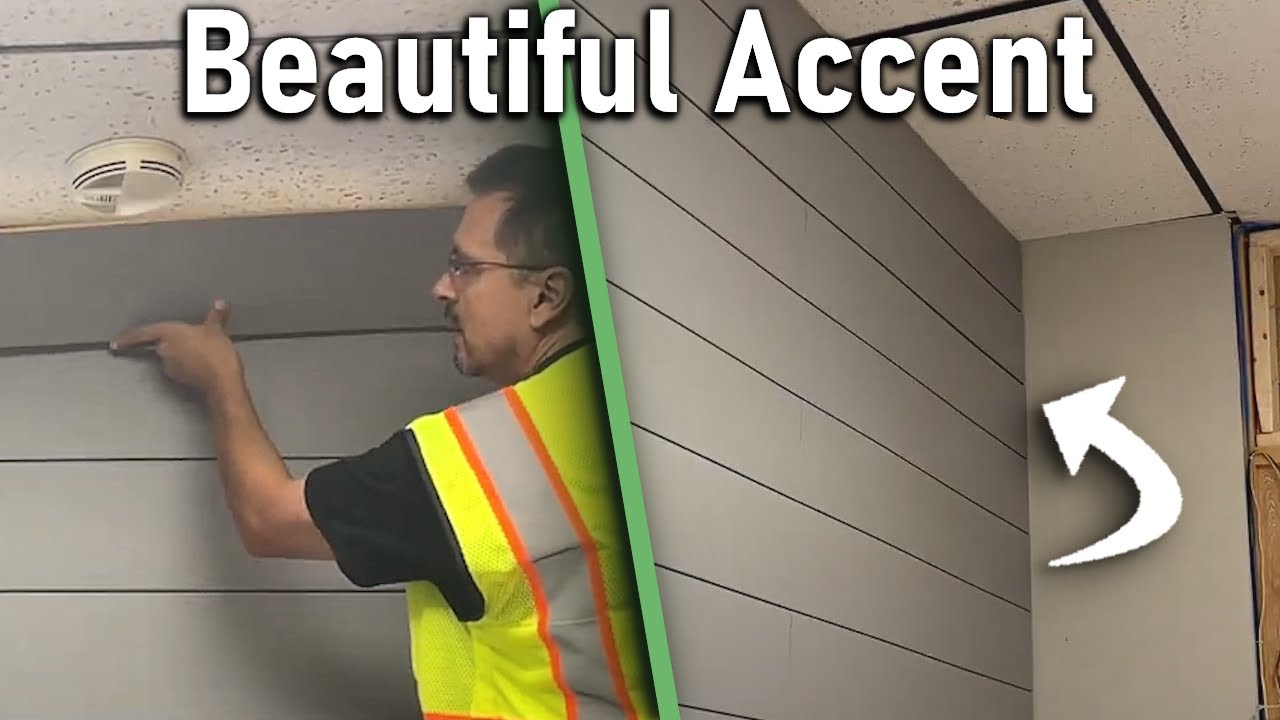 Easy SHIPLAP Wall Install. DIY Friendly. Transform Any Room