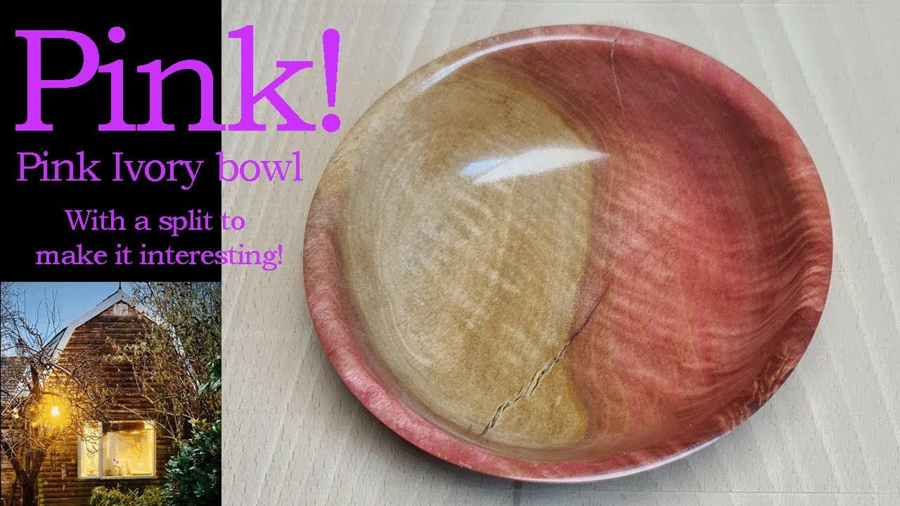 Pink Ivory Bowl Blank - Why This Rare Wood Almost Beat Me