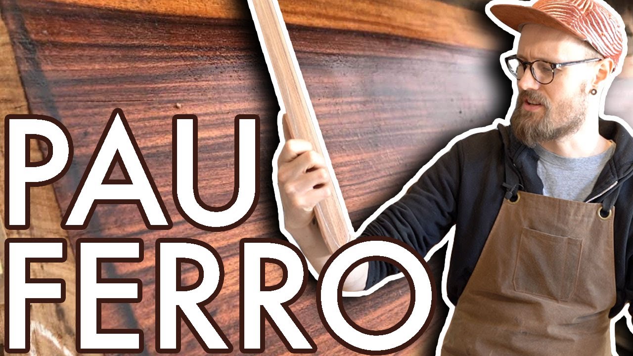 BOLIVIAN ROSEWOOD, Santos Rosewood, Pau Ferro - Machaerium scleroxylon - Acoustic Guitar Tonewood.