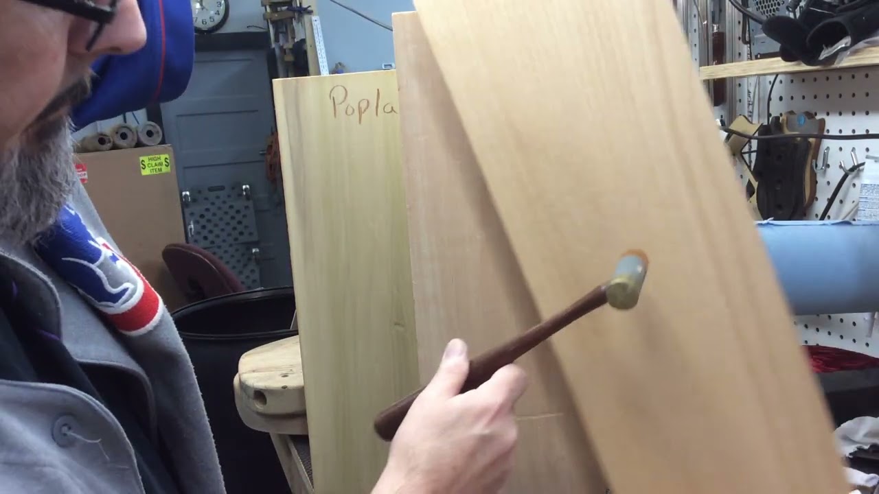Tap Tone Test..... Alder, Basswood & Poplar