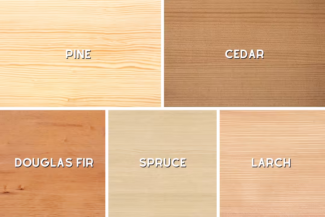 Softwoods for budget and rustic furniture