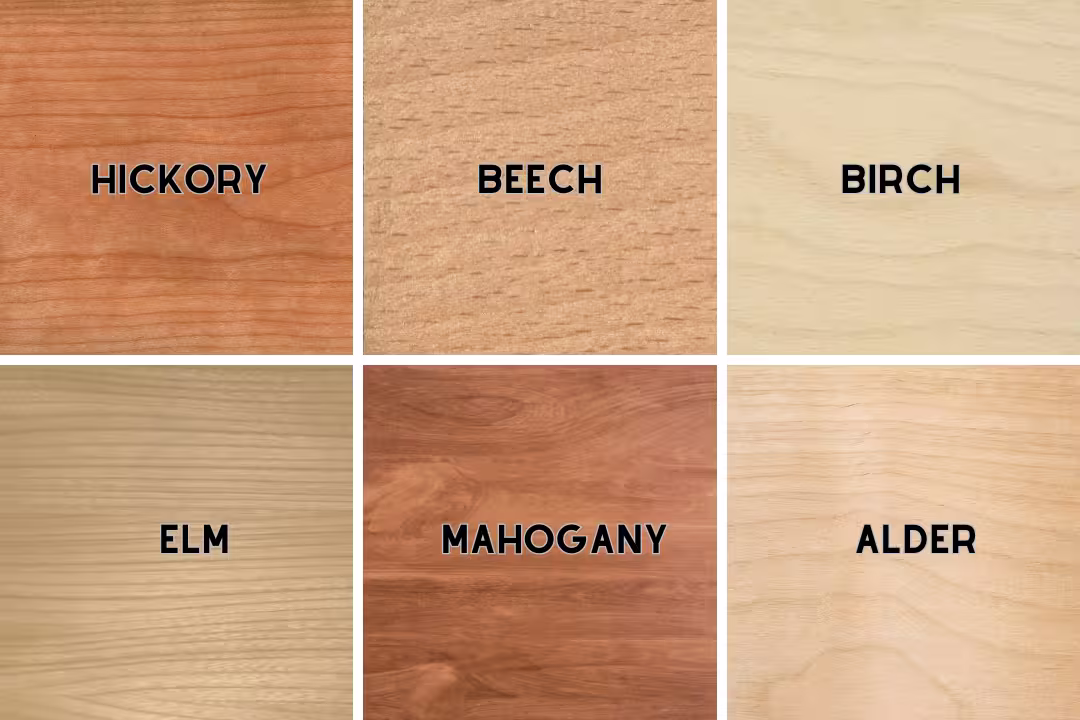 Types of wood for furniture
