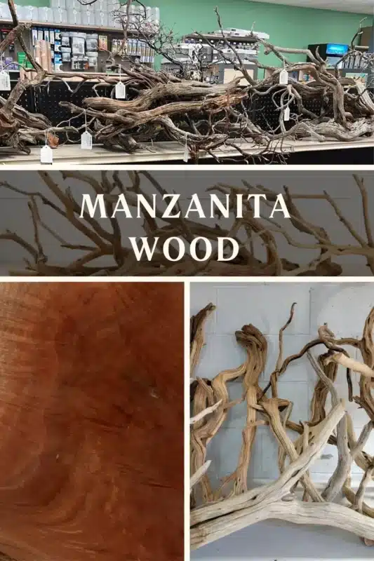 manzanita wood pin