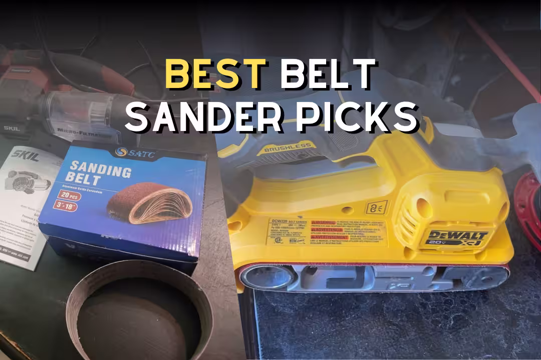 Best Belt Sander Picks