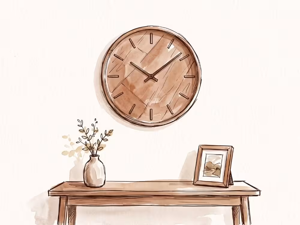 Ø40 cm wall clock