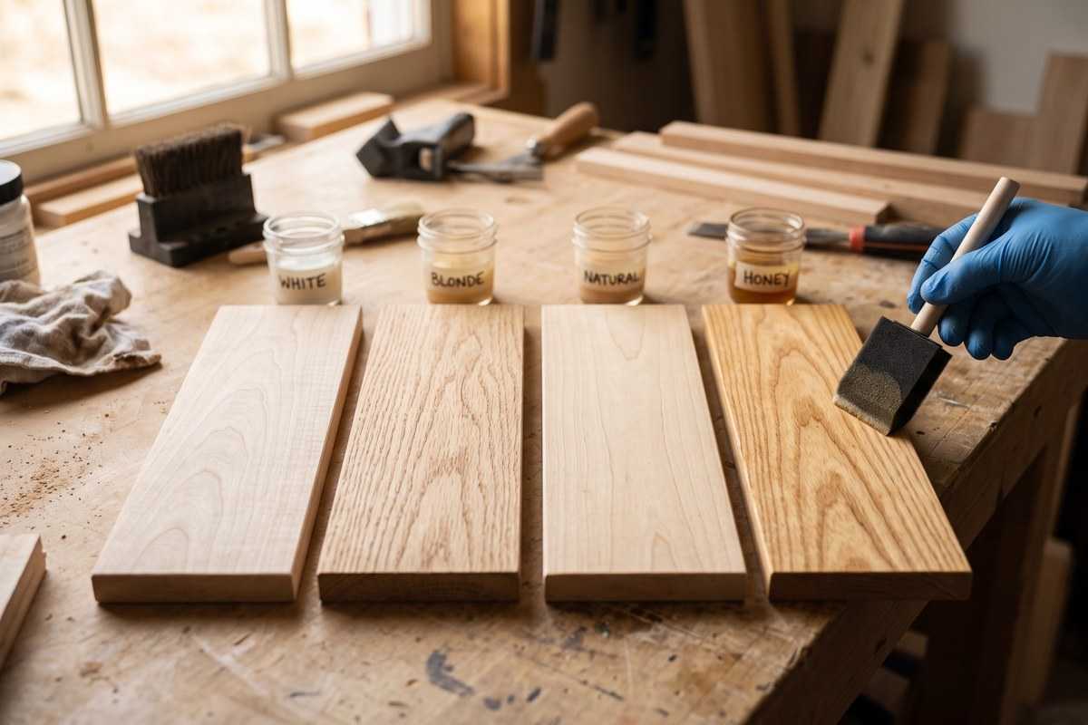 light colored wood 12