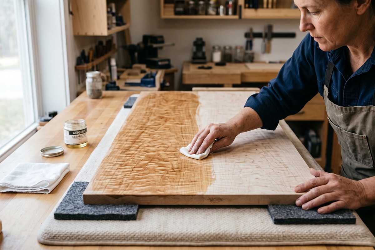 quilted maple wood 5 1