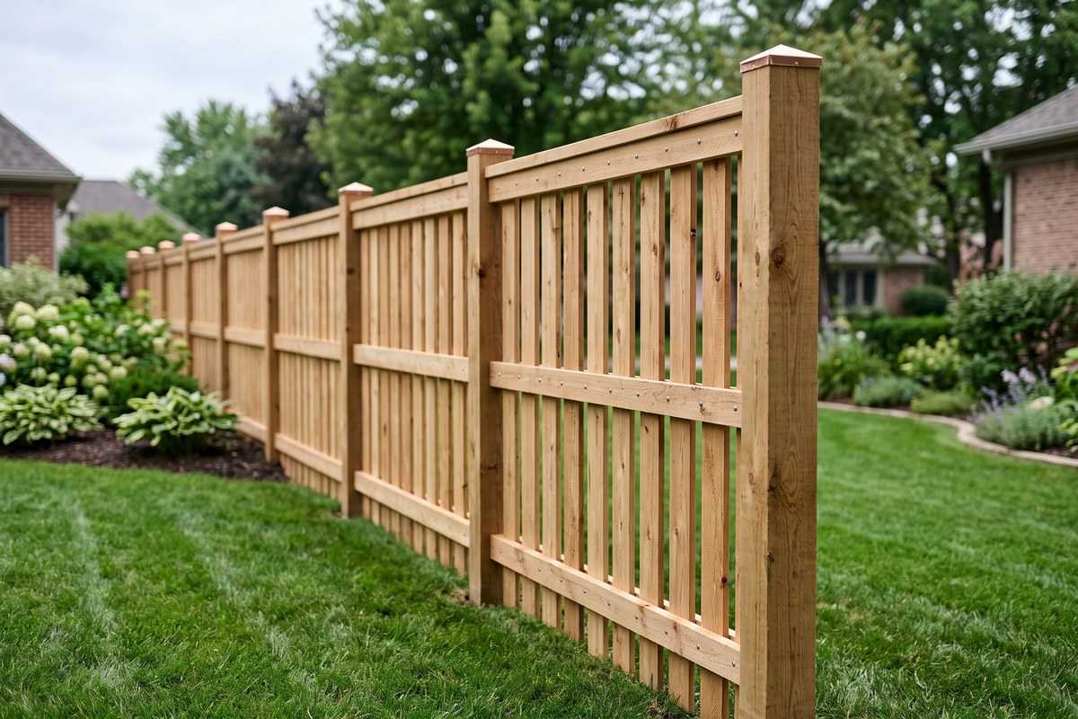 types of wood fences 8