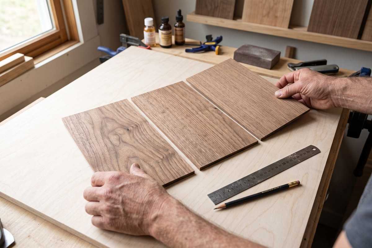 veneer wood walnut 2